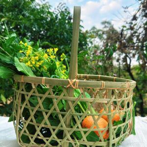 hexagonal basket