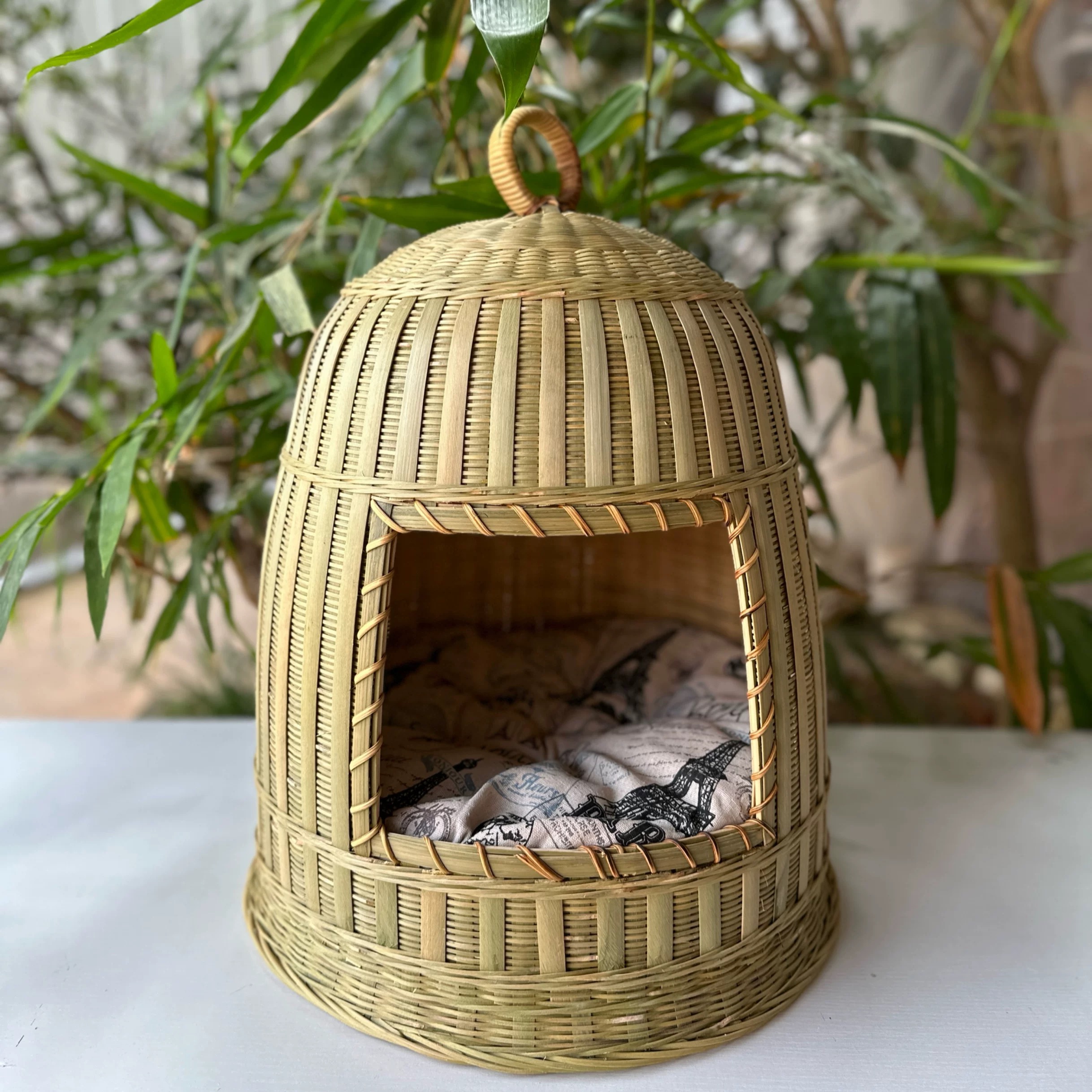 竹製の猫小屋 - Image 4