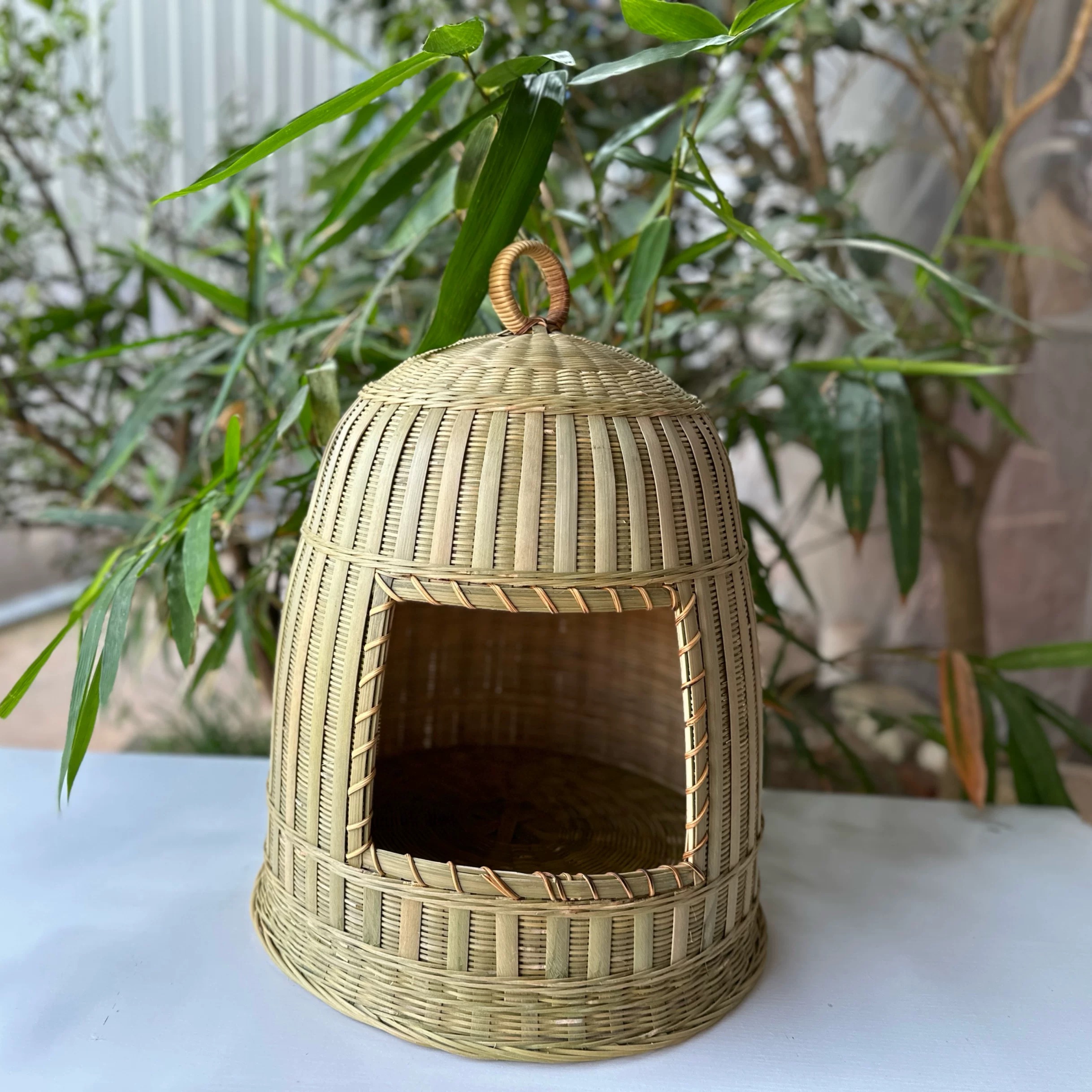 竹製の猫小屋 - Image 5