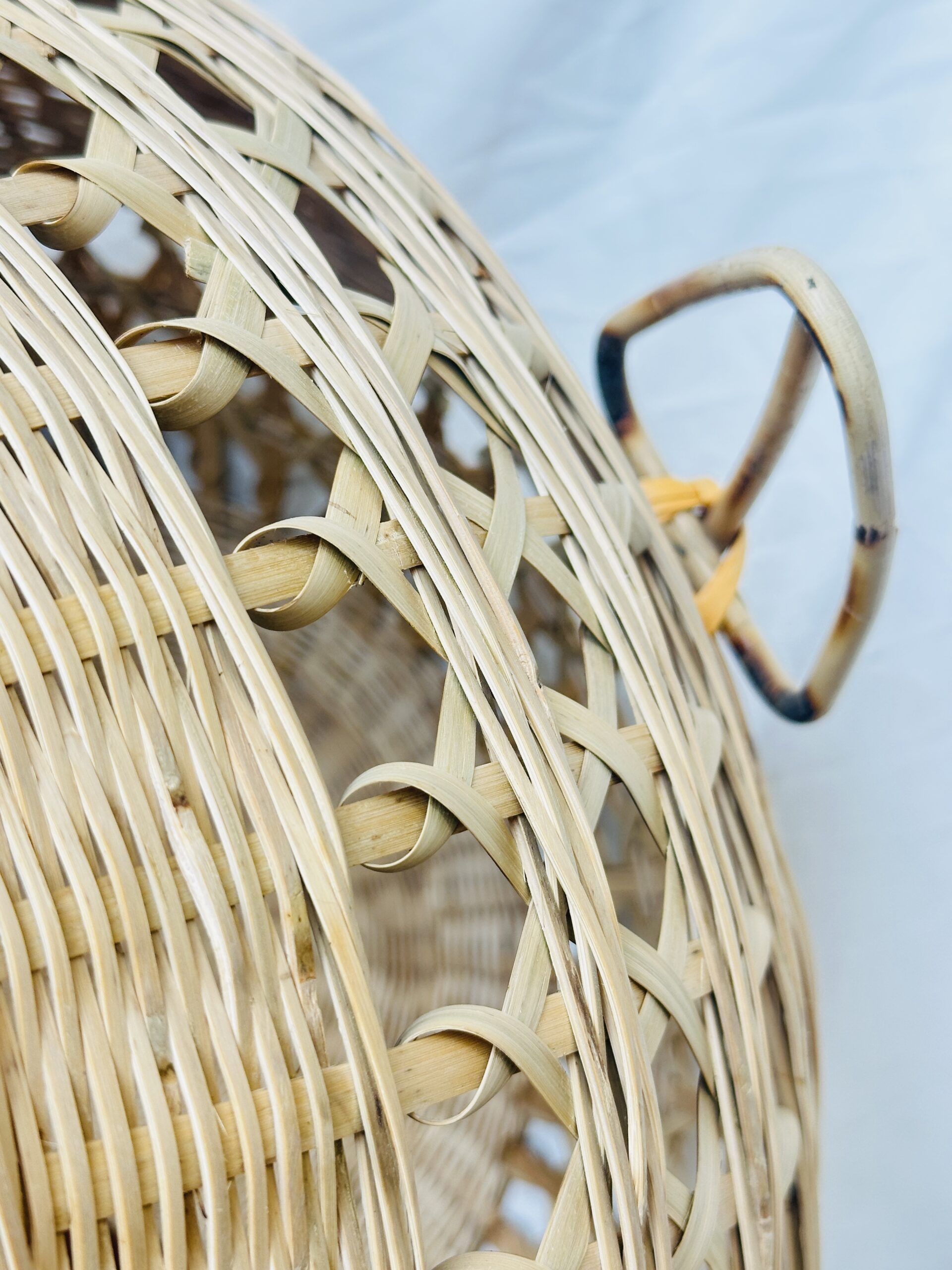 Bamboo woven arc-shaped cave four-legged cat house - Image 8